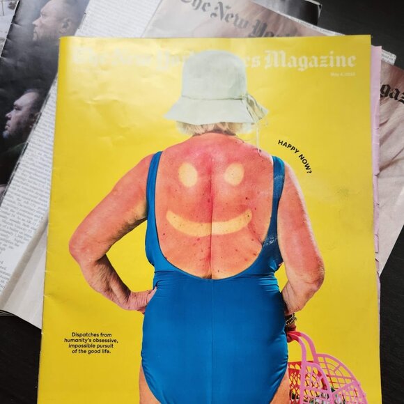 The New York Times Magazine Bundle Lot 9 Magazines RANDOM DATES Reading bundle - Picture 5 of 13